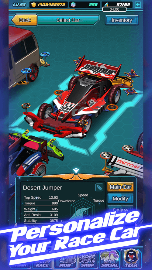 Mini Legend v3.8.0 MOD APK (Instant Win, Always Perfect, Energy)