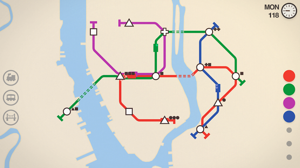 Mini Metro v2.48.0 APK + MOD (Paid & Unlock All Cards)