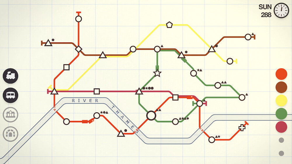 Mini Metro v2.54.1 APK + MOD (All Level Unlocked)