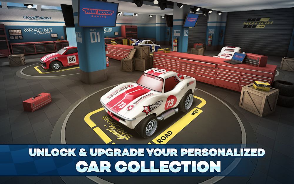 Mini Motor Racing 2 v1.2.029 MOD APK (Unlimited Nitros, No Damage)