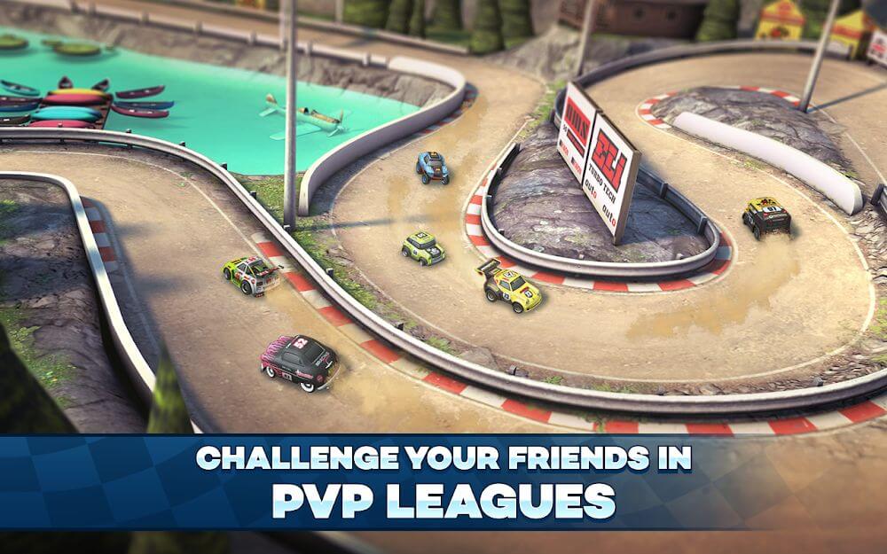 Mini Motor Racing 2 v1.2.029 MOD APK (Unlimited Nitros, No Damage)