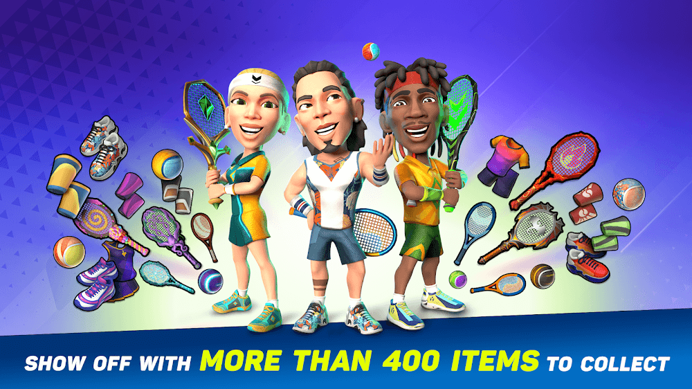 Mini Tennis v1.7.6 MOD APK (Always Out Ball)