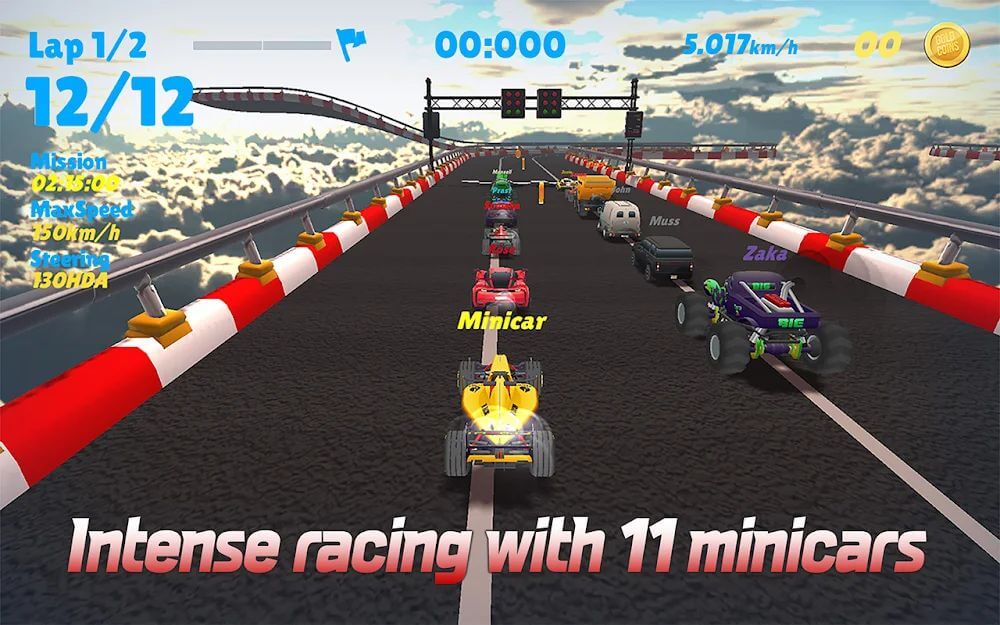 Minicar Drift v2.1.9 MOD APK (Unlimited Money)