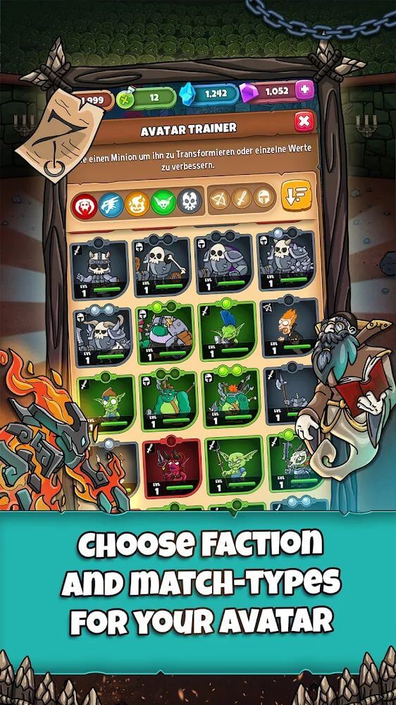 Minion Fighters: Epic Monsters v1.11.3 MOD APK (Free Shopping, Speed)