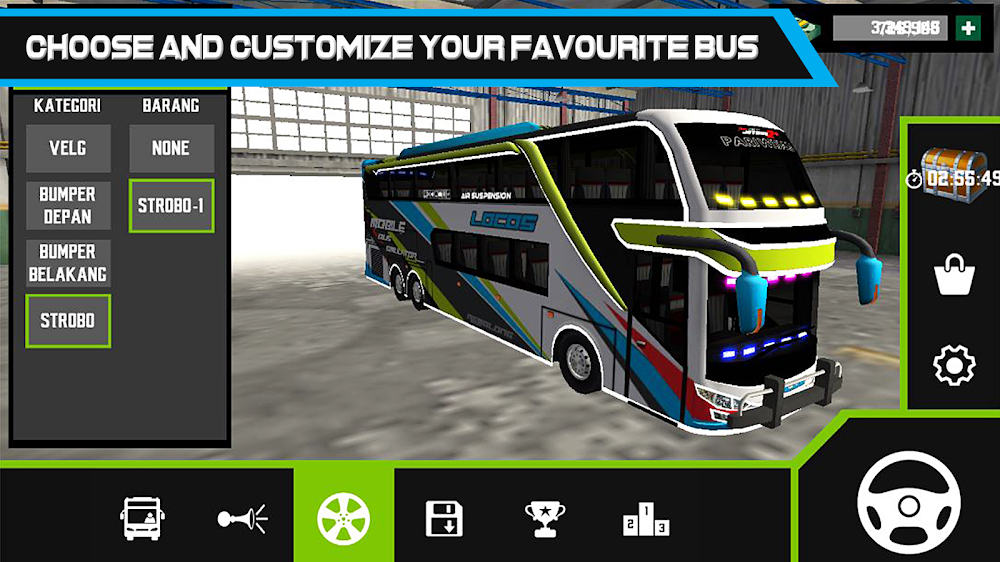 Mobile Bus Simulator v1.0.3 MOD APK (Free Shopping)