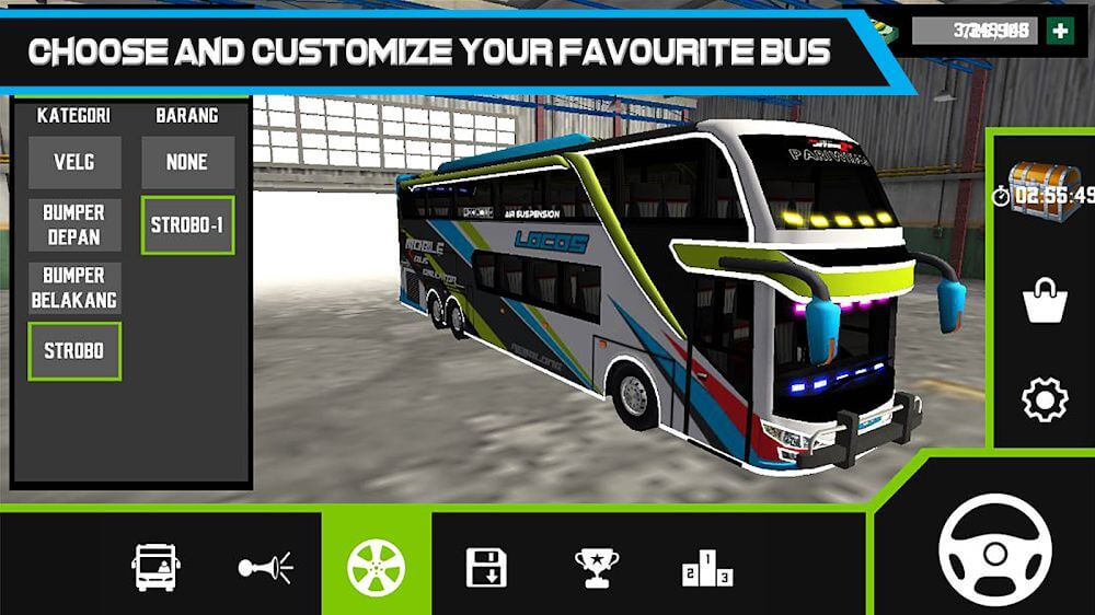 Mobile Bus Simulator v1.0.5 MOD APK (Unlimited Money)