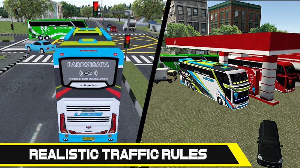 Mobile Bus Simulator v1.0.5 MOD APK (Unlimited Money)