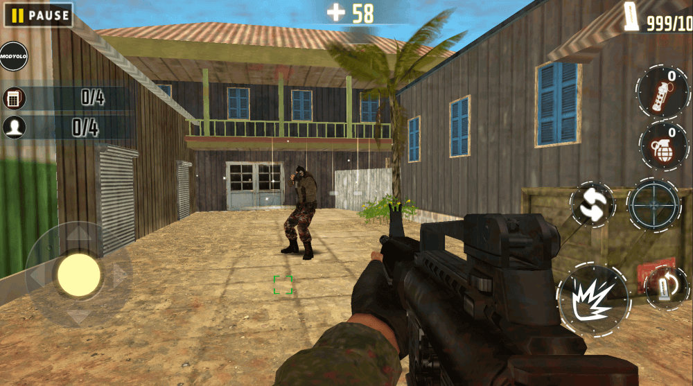 Modern Battleground: FPS Games v3.0.3 MOD APK (Free Shopping, One Hit, Ammo)