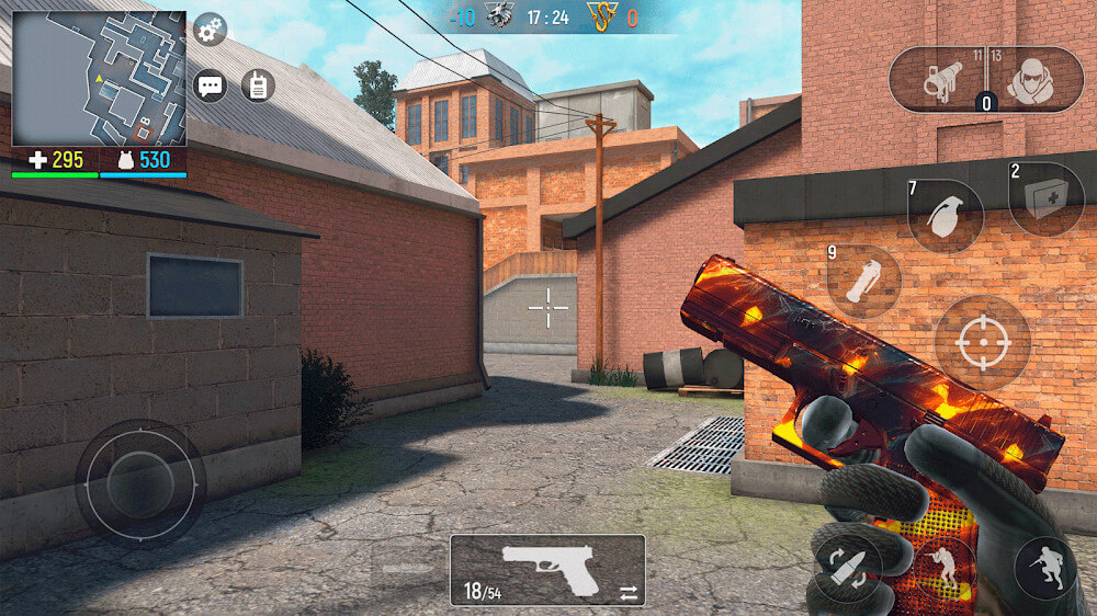 Modern Ops v8.84 MOD APK (Show Enemies, No Recoil, Spread, Menu)