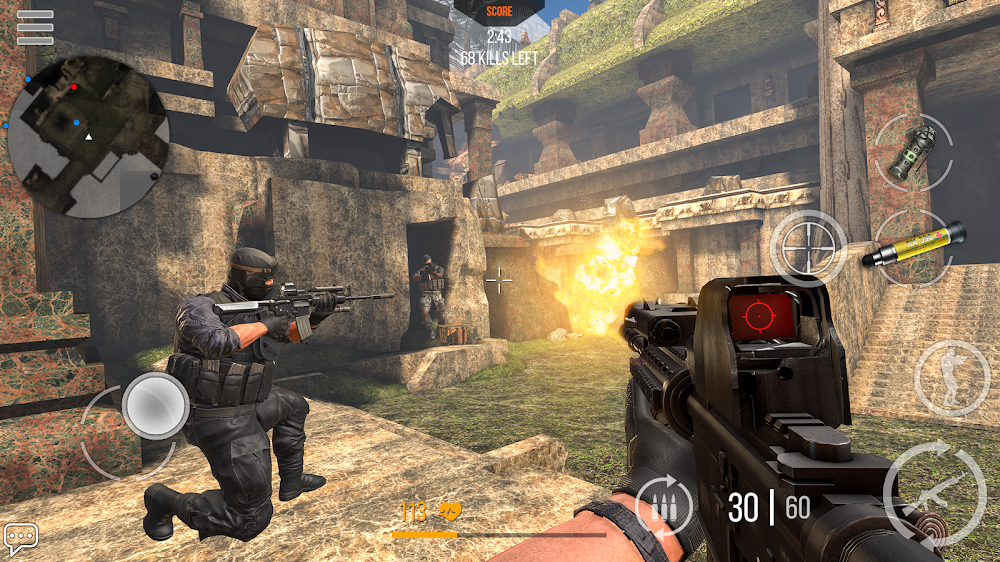 Modern Strike Online v1.48.1 MOD APK + OBB (Unlimited Ammo/Menu)