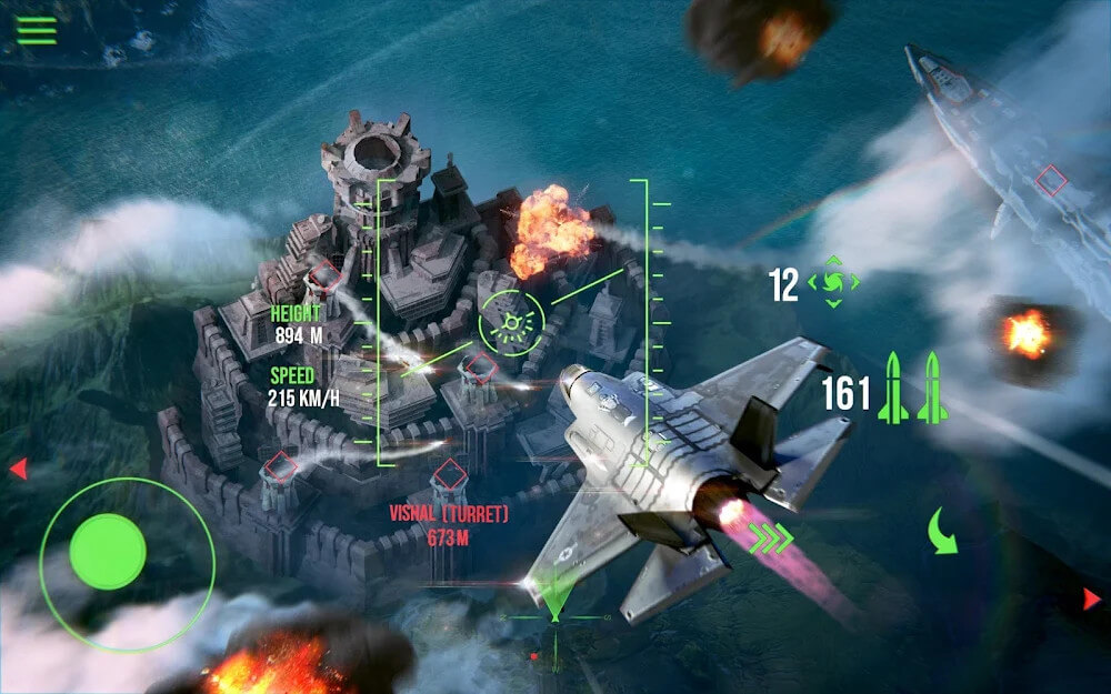 Modern Warplanes v1.20.2  APK + MOD (Unlimited Missiles)