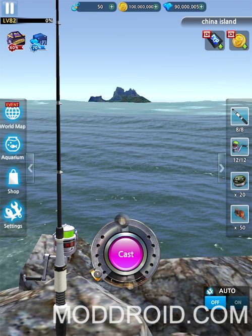 Monster Fishing 2021 v0.2.3 MOD APK (Unlimited Money/Hooks)