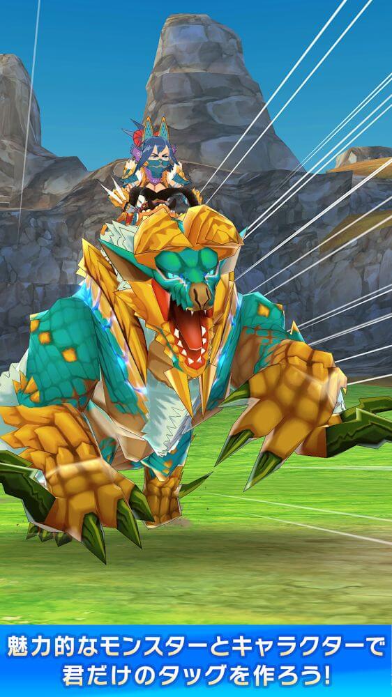 Monster Hunter Riders JP v4.02.00 MOD APK + OBB (God Mode, Unlimited SP, Always Win)