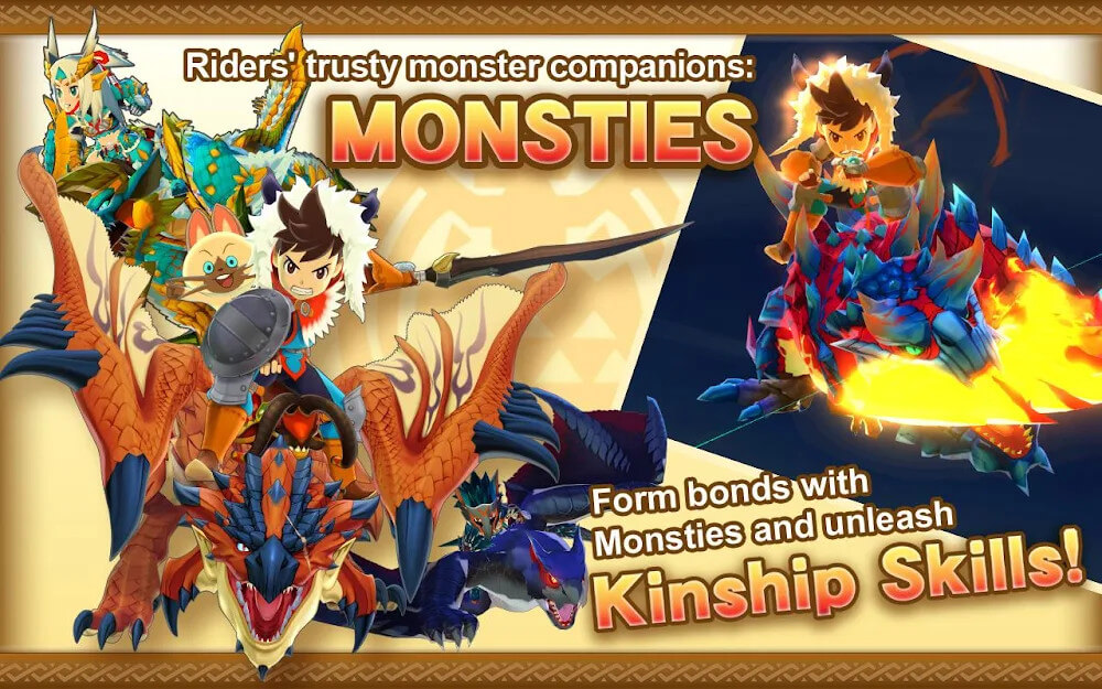 Monster Hunter Stories v1.3.7 MOD APK + OBB (Unlimited Money)