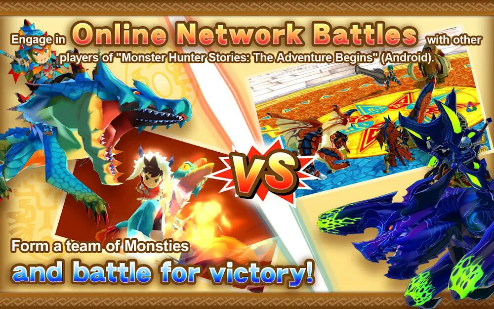 Monster Hunter Stories v1.3.7 MOD APK + OBB (Unlimited Money)