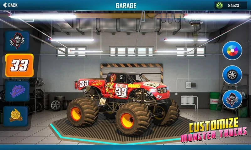 Monster Truck Race Car Game v2.09 MOD APK (Unlimited Money)