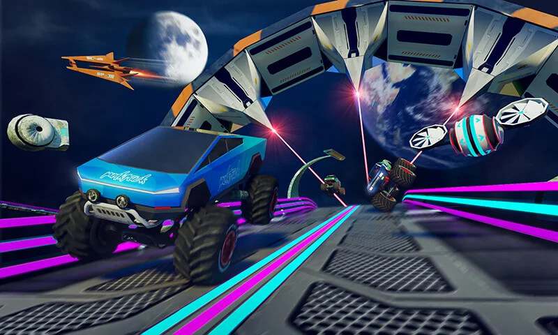 Monster Truck Race Car Game v2.09 MOD APK (Unlimited Money)