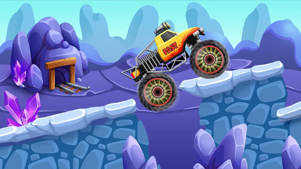 Monster Truck Vlad Niki v1.9.5 MOD APK (Unlimited Gold, Gears)