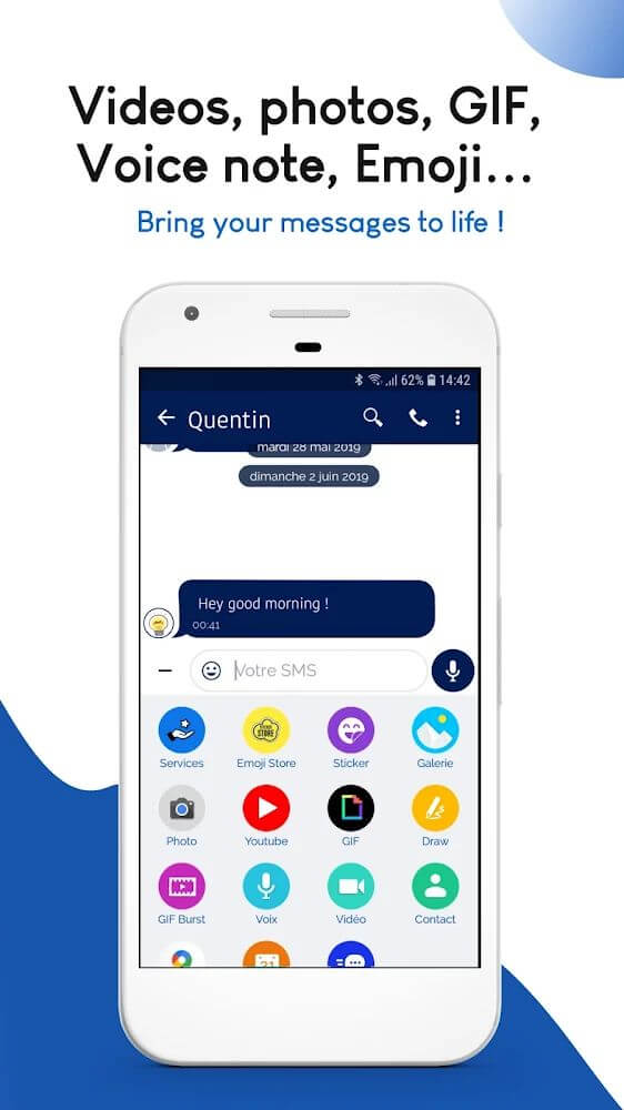 Mood SMS v2.18.0.2982 MOD APK (Premium Unlocked)