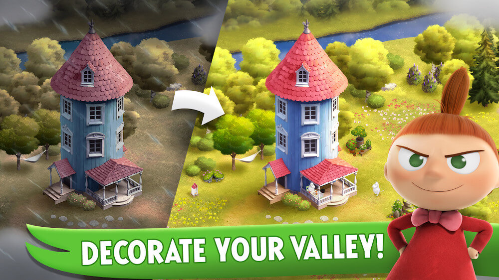 Moomin: Puzzle & Design v1.3.1 MOD APK (Unlimited Money/Boosters)