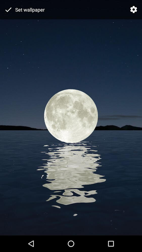 Moon Over Water Live Wallpaper v1.28 APK + MOD (Unlocked)