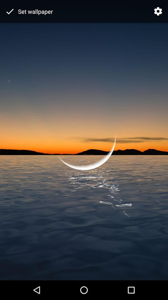 Moon Over Water Live Wallpaper v1.28 APK + MOD (Unlocked)