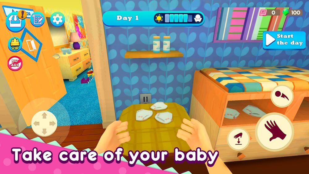 Mother Simulator: Virtual Baby v2.1.13 MOD APK (Unlimited Money, VIP Unlocked)