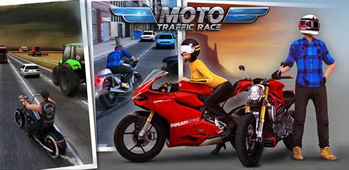 Moto Traffic Race 1.32.02 Apk + MOD (Unlimited Money) for Android