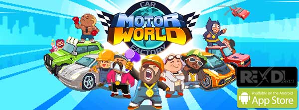 Motor World Car Factory 1.9037 Apk + Mod (Money) for Android