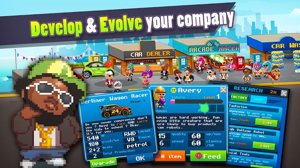 Motor World Car Factory v1.9037 MOD APK (Unlimited Money)