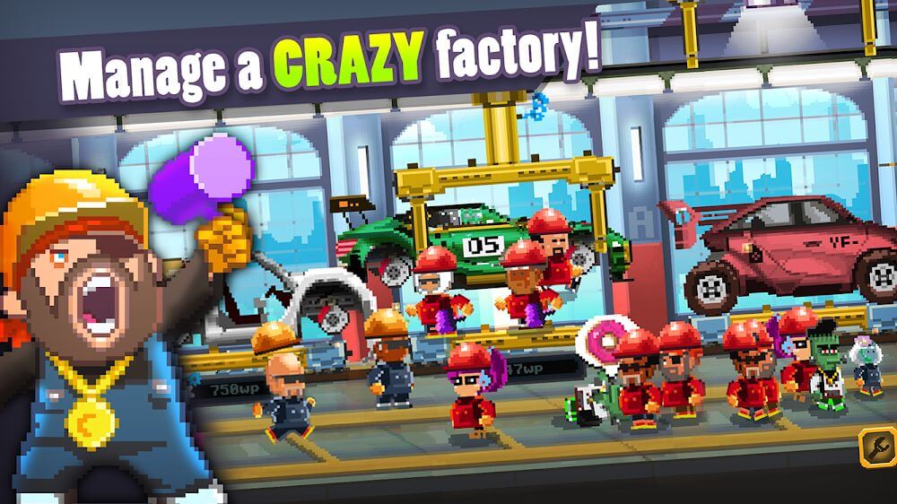 Motor World Car Factory v1.9037 MOD APK (Unlimited Money)