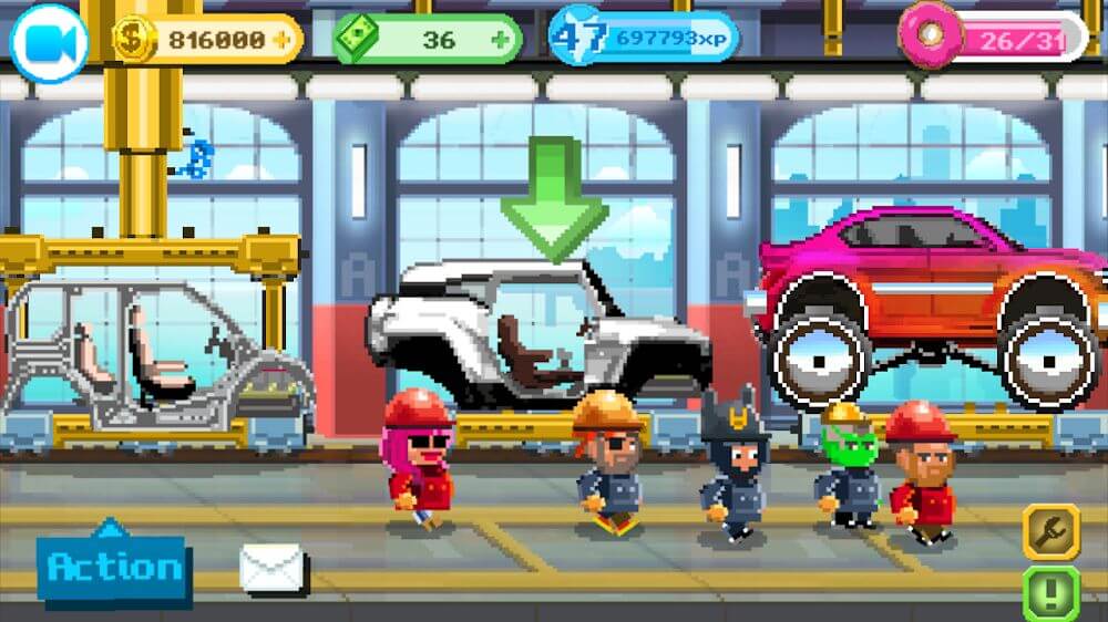 Motor World Car Factory v1.9037 MOD APK (Unlimited Money)