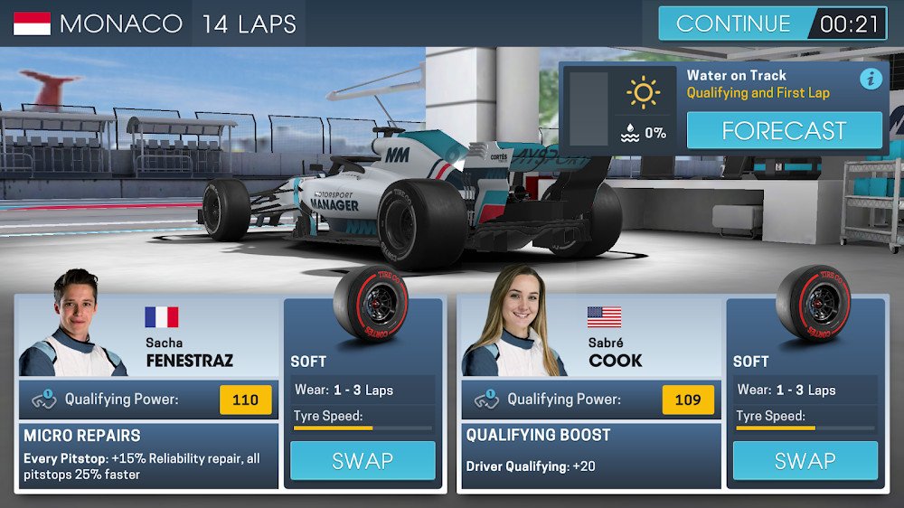 Motorsport Manager Racing v2021.3.4 MOD APK + OBB (Free Rewards)