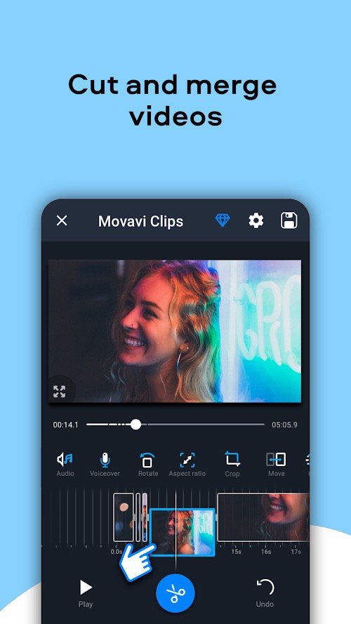 Movavi Clips v4.19.0 APK + MOD (PRO Unlocked)