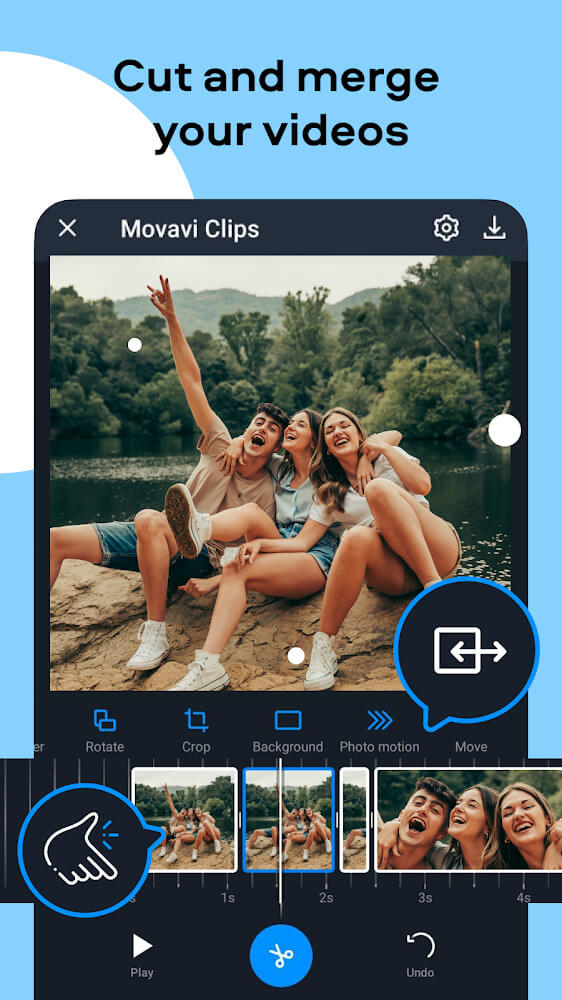 Movavi Clips v4.22.1 APK + MOD (Premium Unlocked)