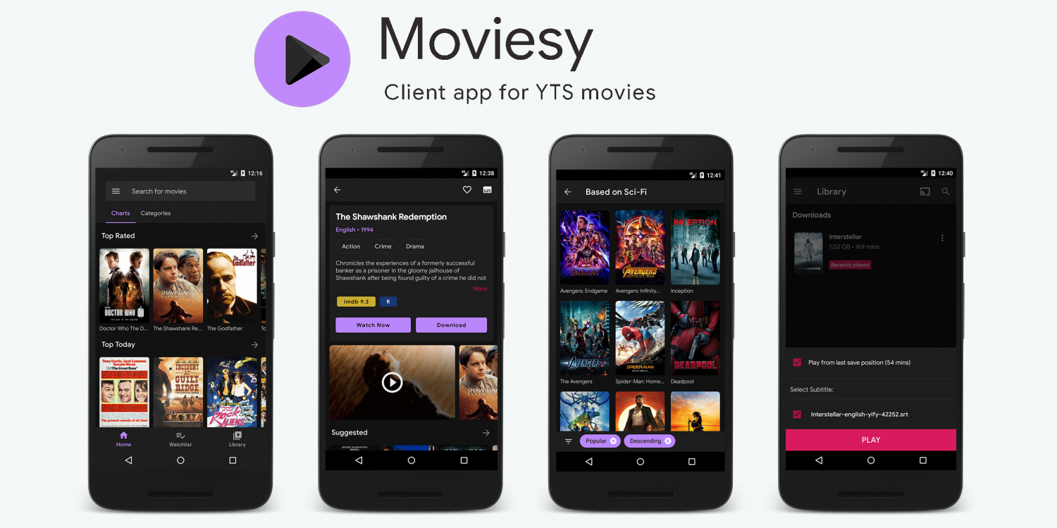 Moviesy v2.0.3 APK + MOD (Premium Unlocked)