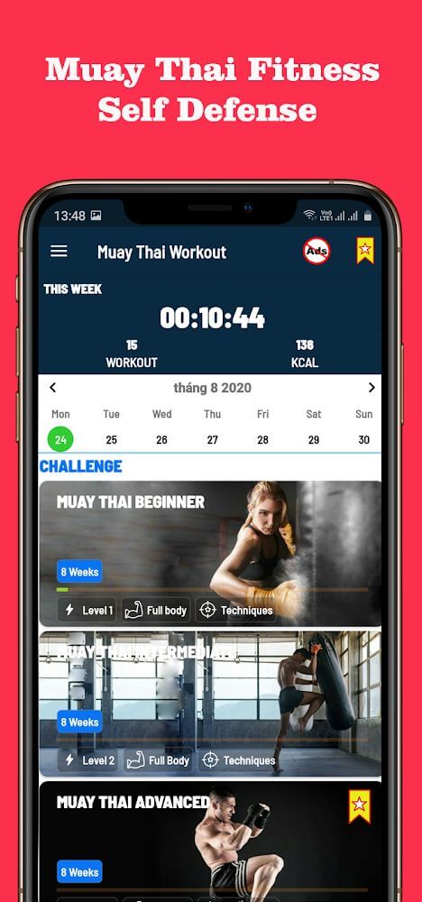 Muay Thai Fitness v2.0.7 APK + MOD (Premium Unlocked)