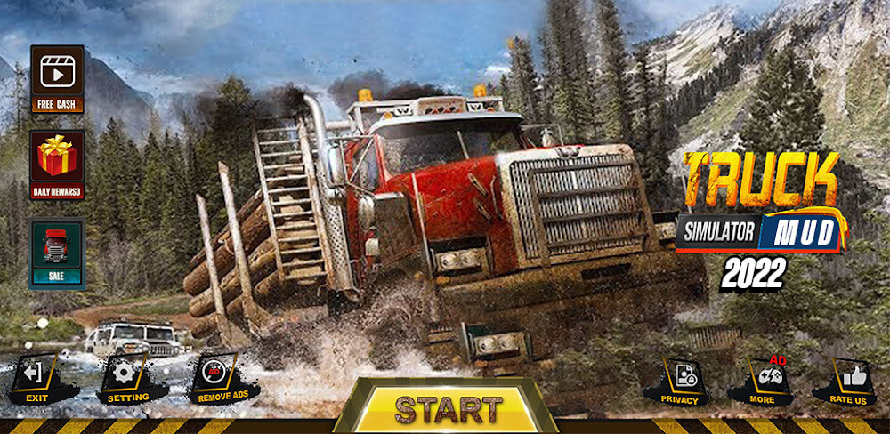 Mud Runner 3D Truck Simulator v1.25 MOD APK (All Unlocked, No Ads)