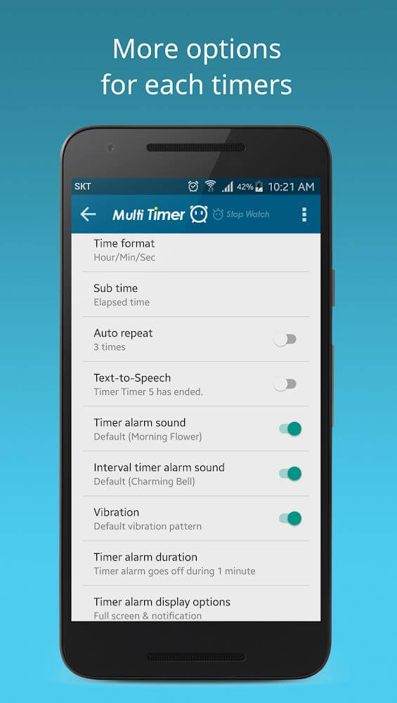 Multi Timer StopWatch v2.12.5 MOD APK (Premium Unlocked)