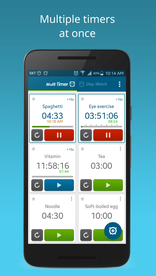 Multi Timer StopWatch v2.12.5 MOD APK (Premium Unlocked)