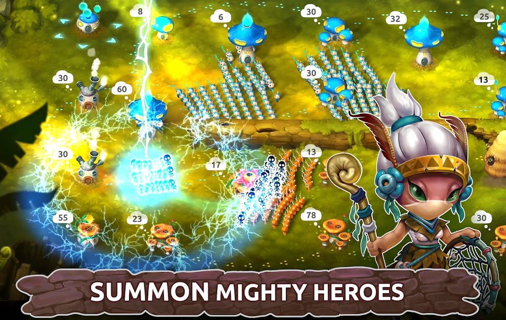 Mushroom Wars 2 v2023.38.3 MOD APK (Menu, Damage, Speed)