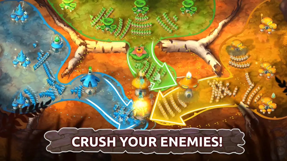 Mushroom Wars 2 v2024.5.0 MOD APK (Unlimited Energy, High Speed)