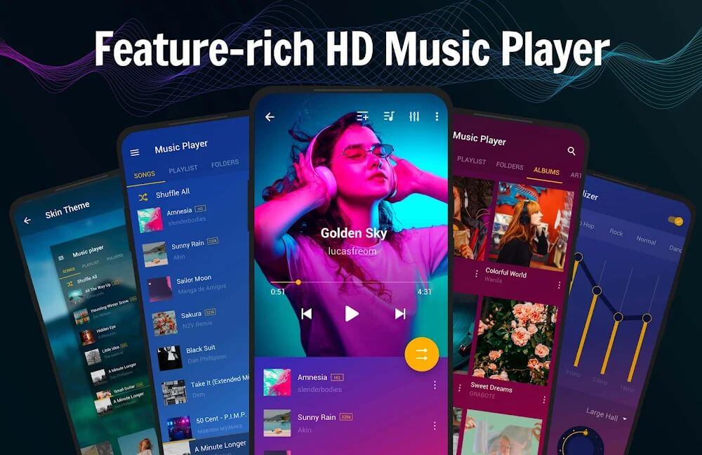 Music Player by Inshot v2.13.1.113 MOD APK (VIP Unlocked)