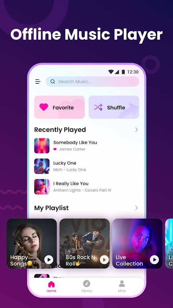 Music Player v1.02.43.0725 MOD APK (Pro Unlocked)