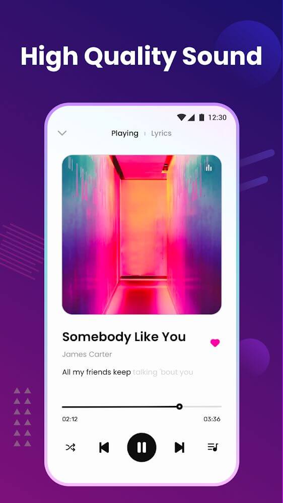 Music Player v1.02.43.0725 MOD APK (Pro Unlocked)