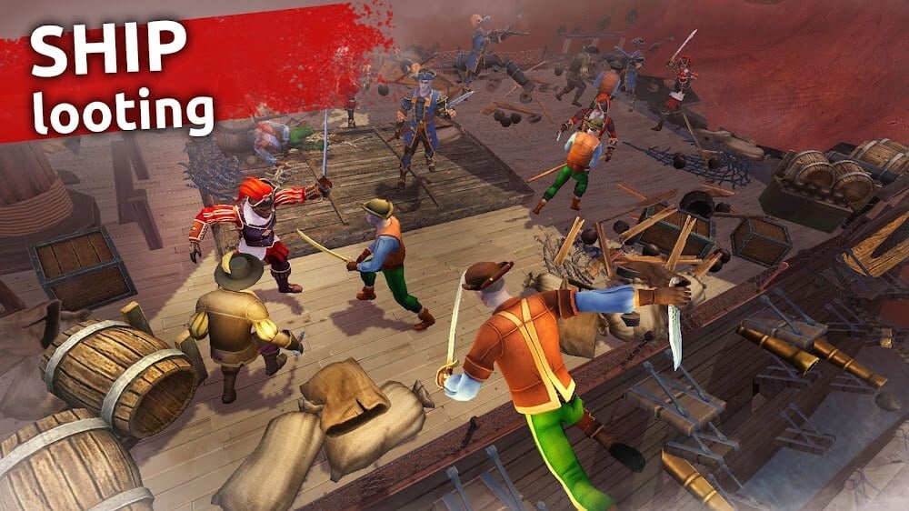 Mutiny: Pirate Survival v0.48.11 MOD APK (God Mode, Free Craft, VIP)