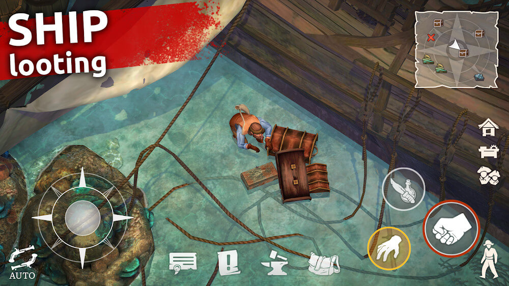 Mutiny: Pirate Survival v0.48.6 MOD APK + OBB (Menu Mod/VIP)