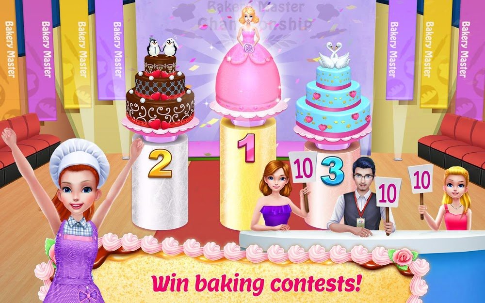 My Bakery Empire v1.2.5 MOD APK + OBB (Full Game) Download for Android