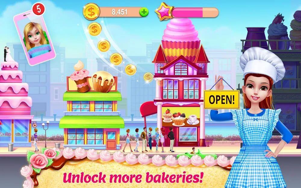 My Bakery Empire v1.5.4 MOD APK (Unlimited Money, Full Unlocked)