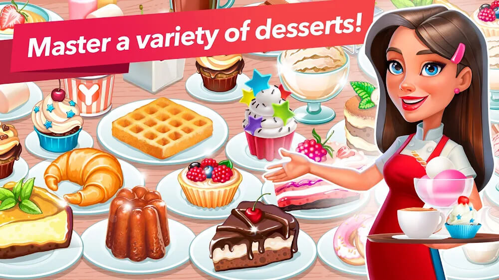 My Cafe v2024.8.1.1 MOD APK + OBB (Speed Up)